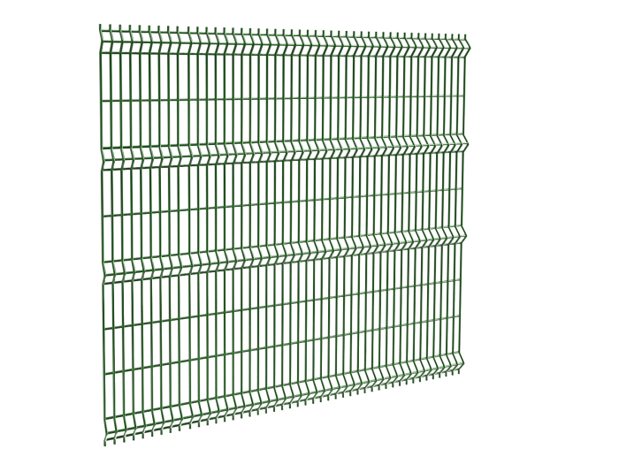 детальное изображение Сетка Гиттер 50х200х4,0мм L2,5м H2м RAL6005 зеленая