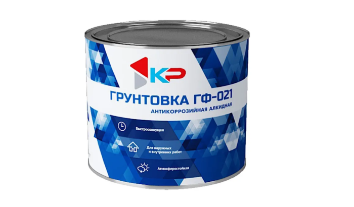 детальное изображение Грунтовка красно-коричневая ГФ-021 КР 1,8 кг