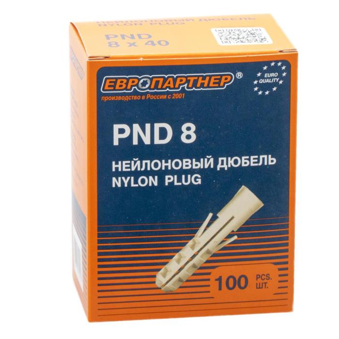 детальное изображение Дюбель нейлоновый распорный  8х40 мм (кор (100 шт))